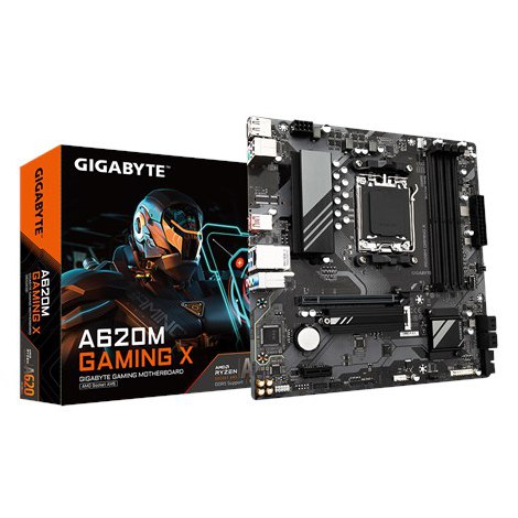 Gigabyte | A620M GAMING XG10 | Processor family AMD | Processor socket AM5 | DDR5 DIMM | Memory slots 4 | Supported hard disk dr - 6